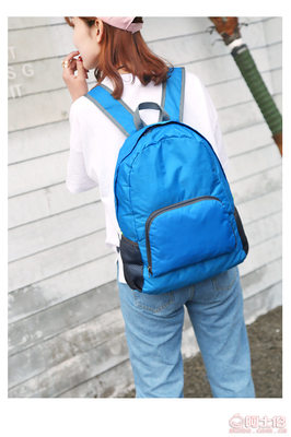 【2017新款女雙肩包廠家批發(fā)定制超輕防水旅行包公司禮品贈送收納包851】高碑店市泗莊弘盛箱包加工廠 - 產(chǎn)品庫